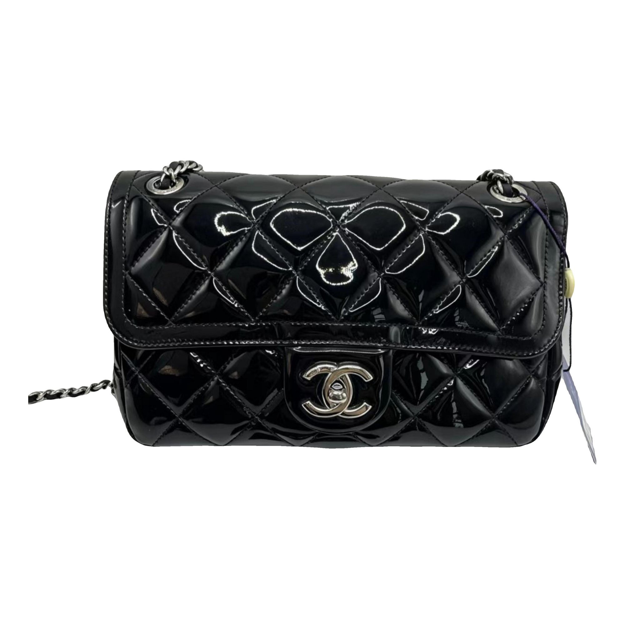 Timeless/Classique patent leather handbag