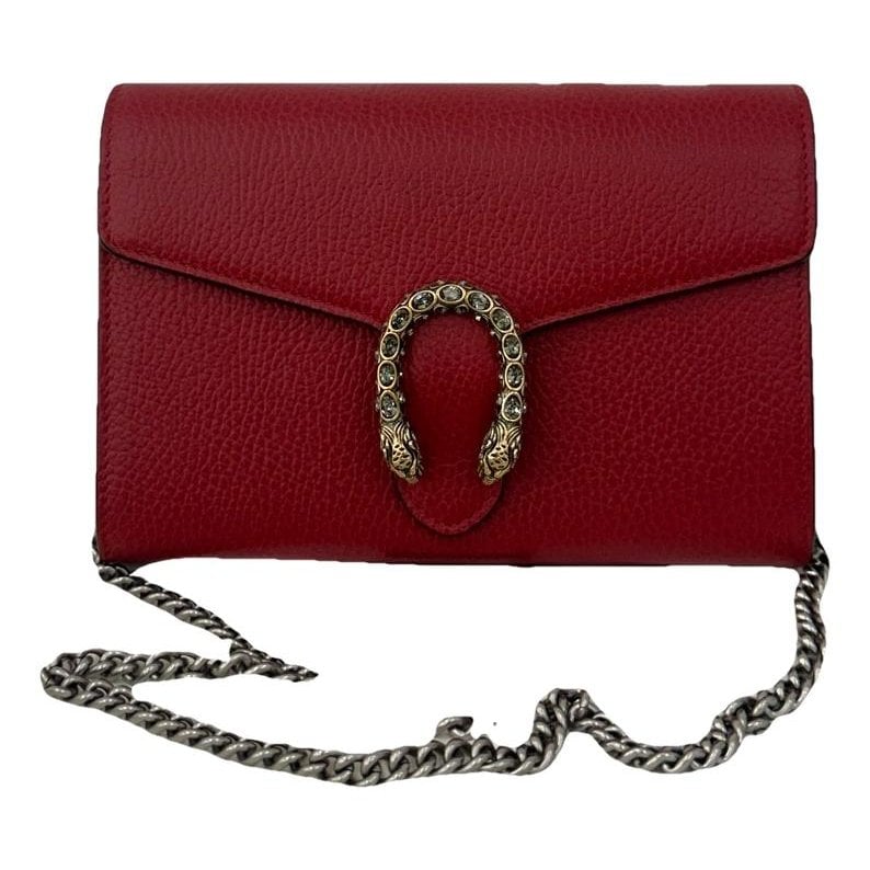 Dionysus Chain Wallet leather handbag