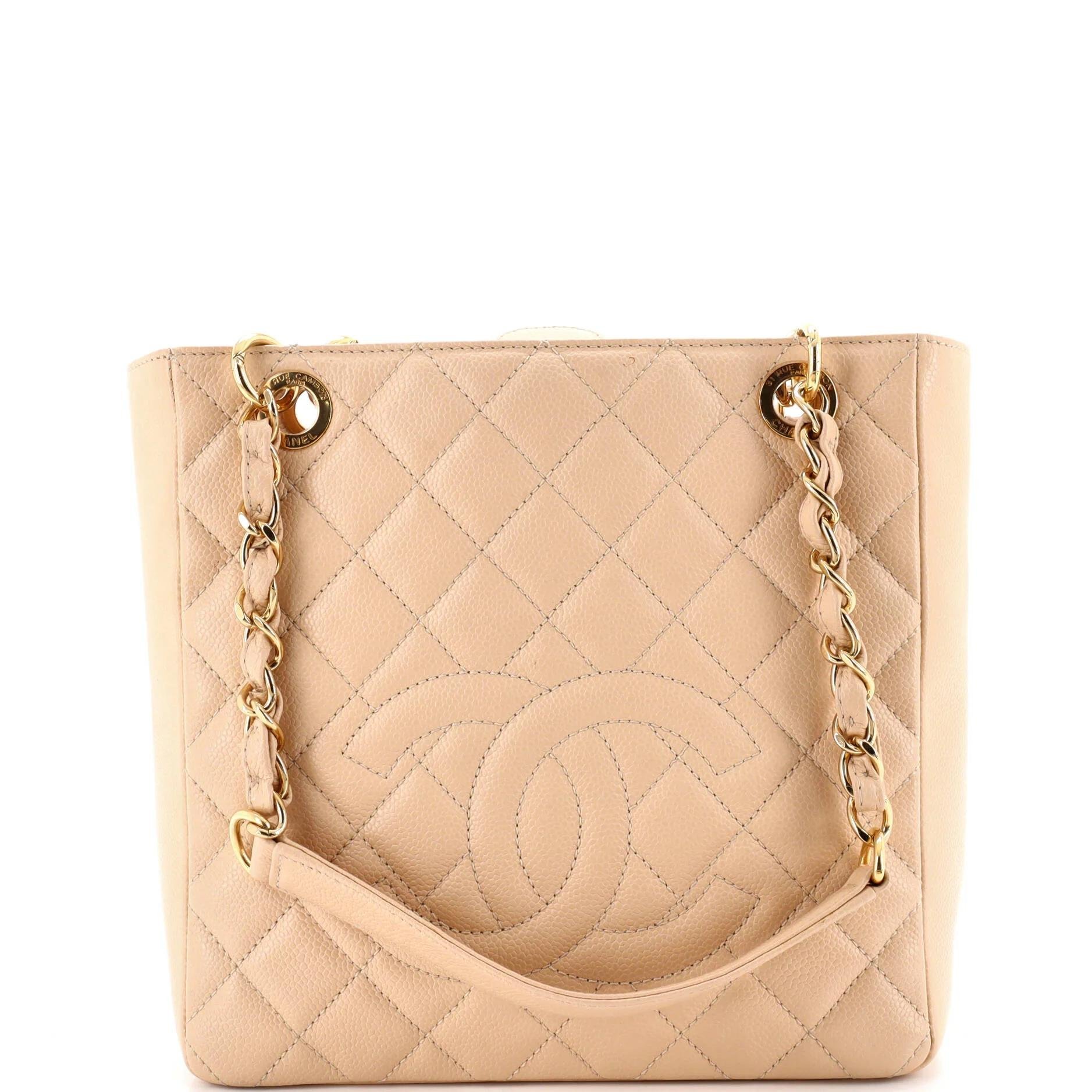 Classic CC Shopping leather tote