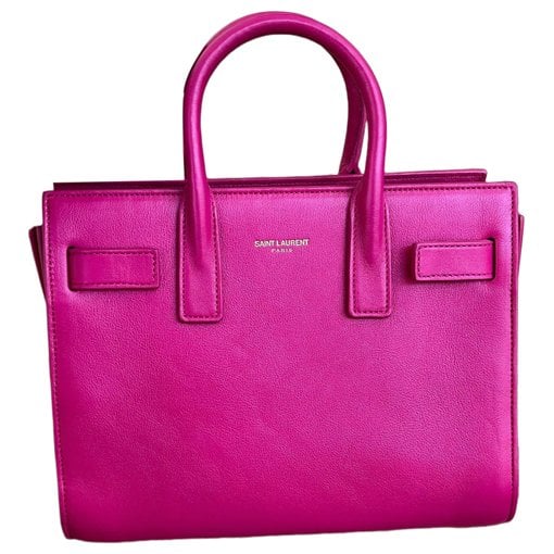 Saint Laurent Sac de Jour leather handbag