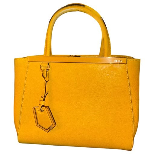 Peekaboo leather handbag