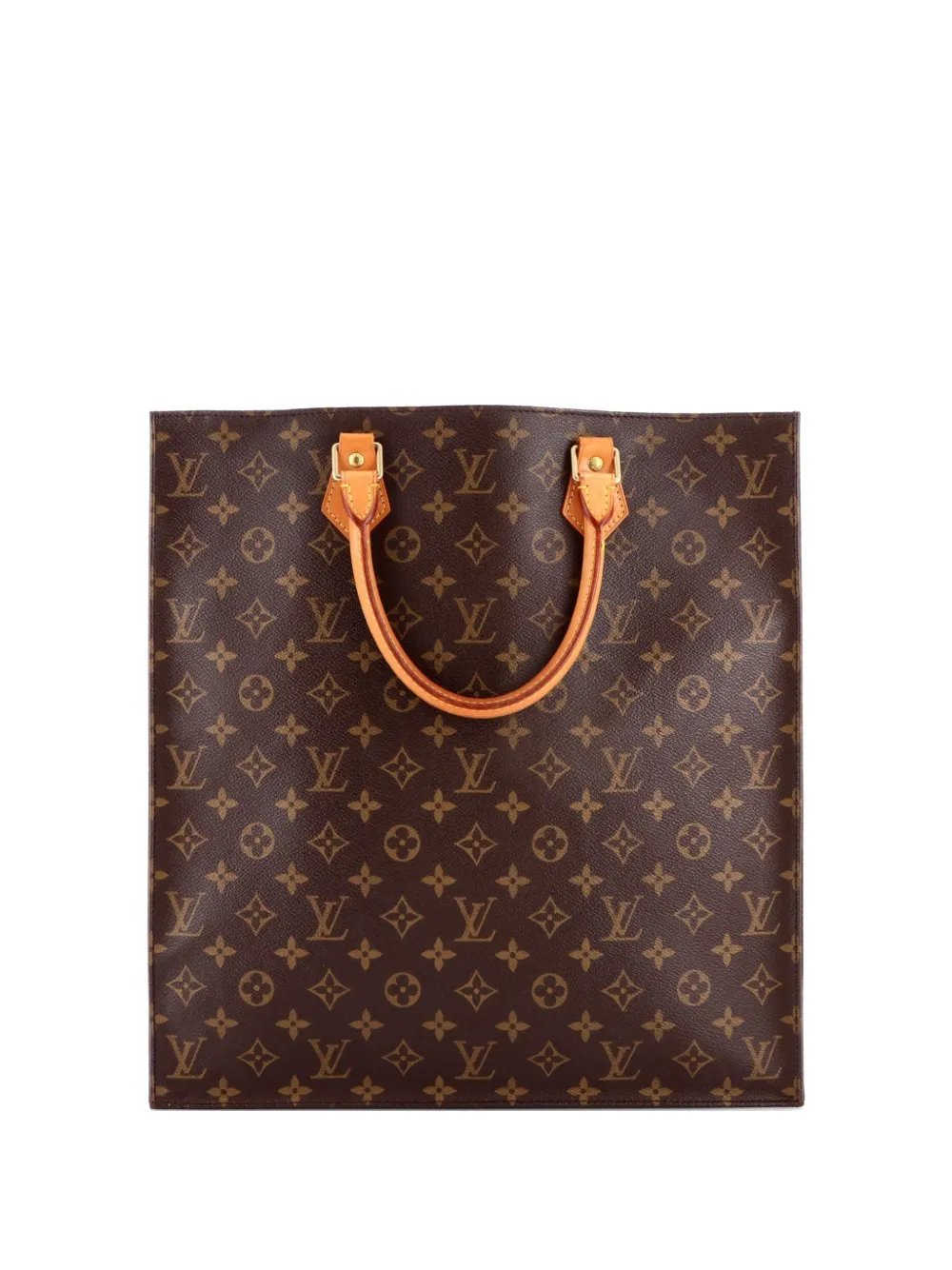 Vintage Sac Plat Bag Monogram Canvas tote bag
