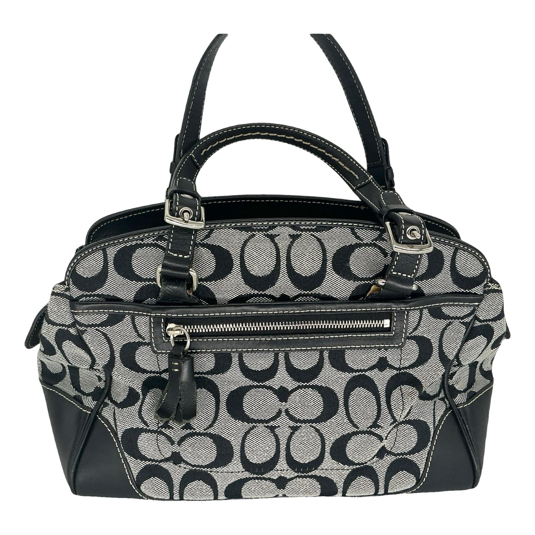 Signature Sufflette leather handbag