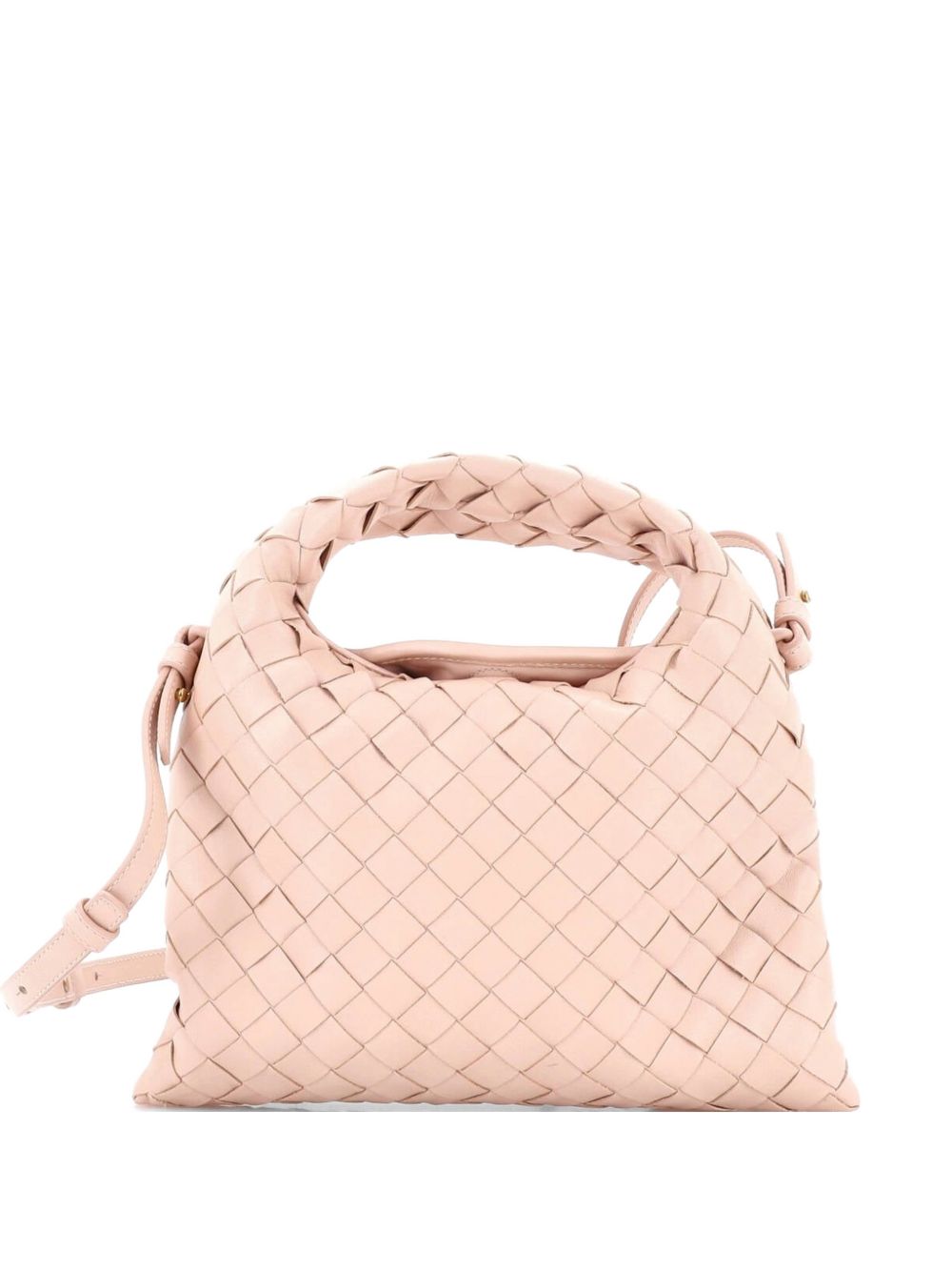 Hop Top Handle Bag Intrecciato Nappa Mini satchel