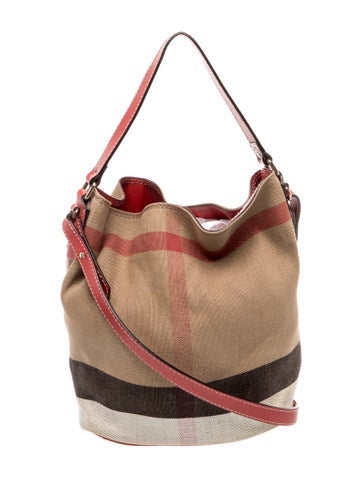 House Check Bucket Bag
