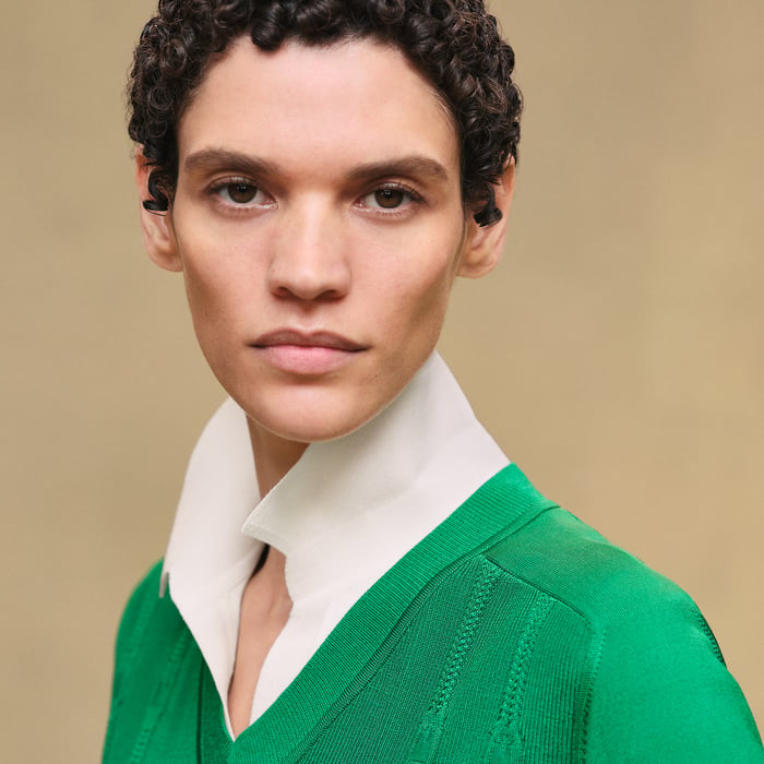 Vert Jungle Long-sleeve Sweater