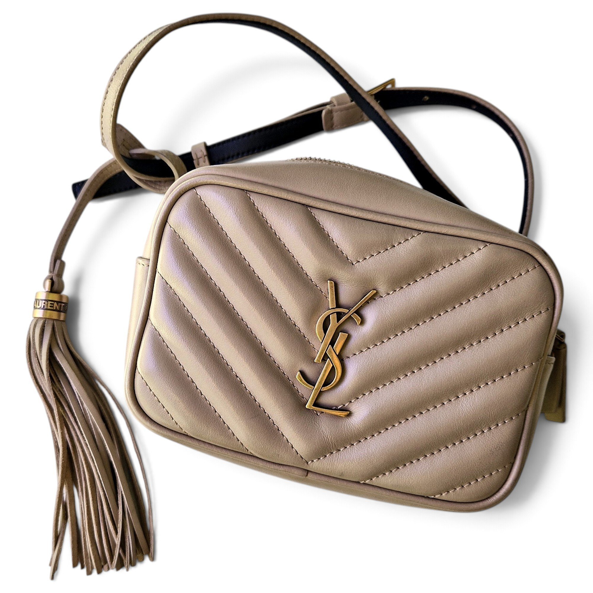 Lou leather handbag