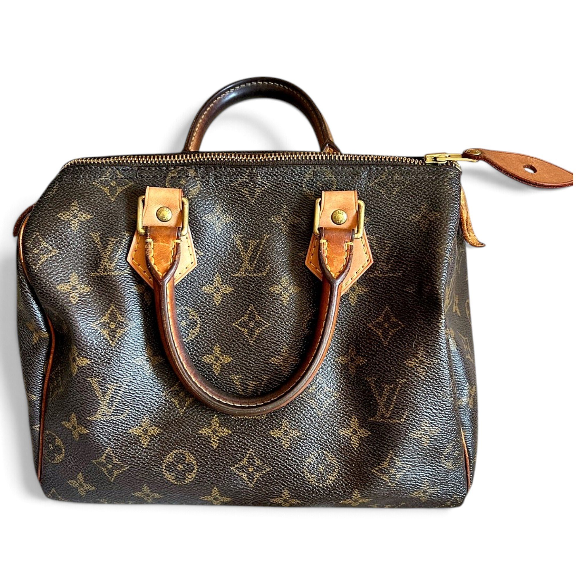 Speedy leather bag