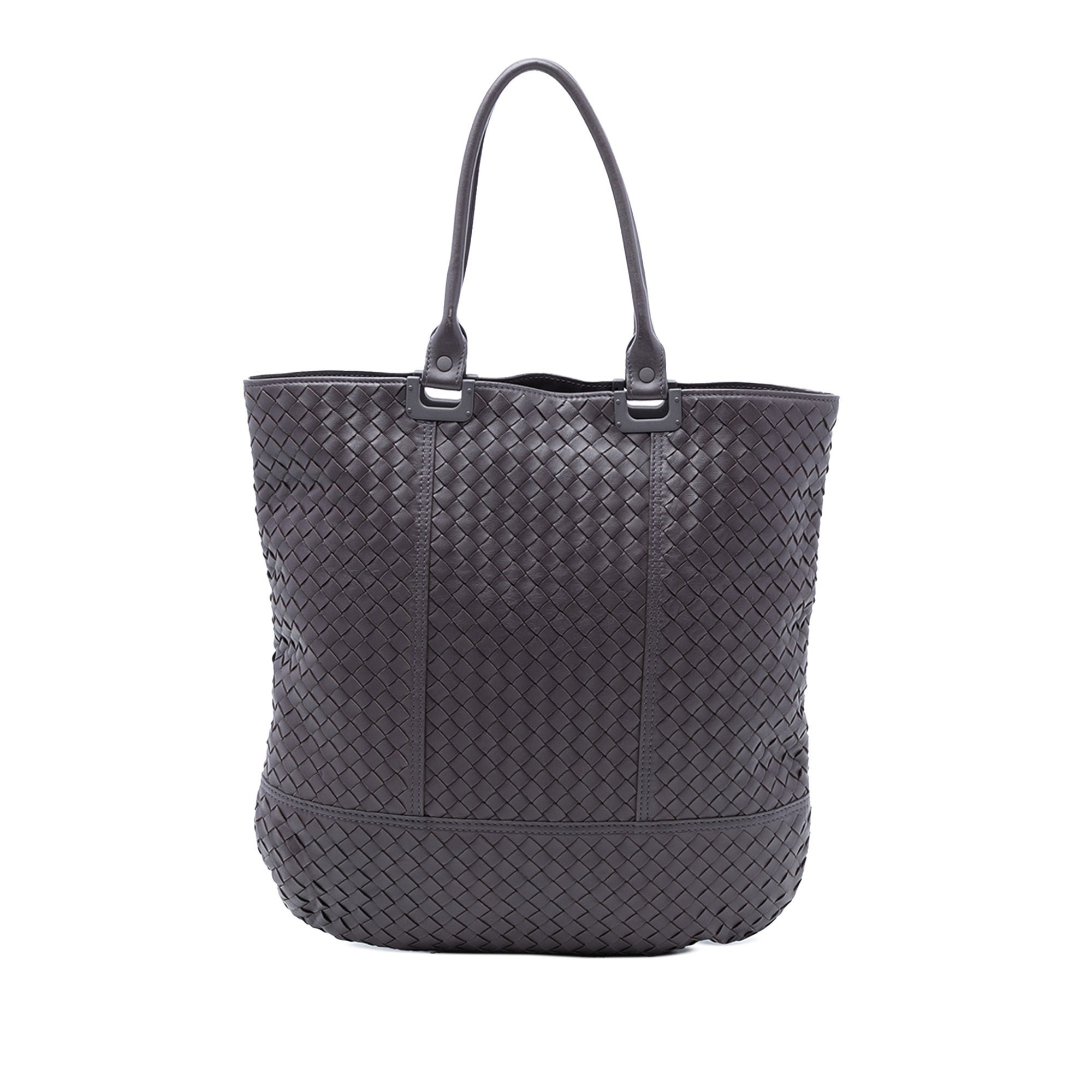 Leather tote