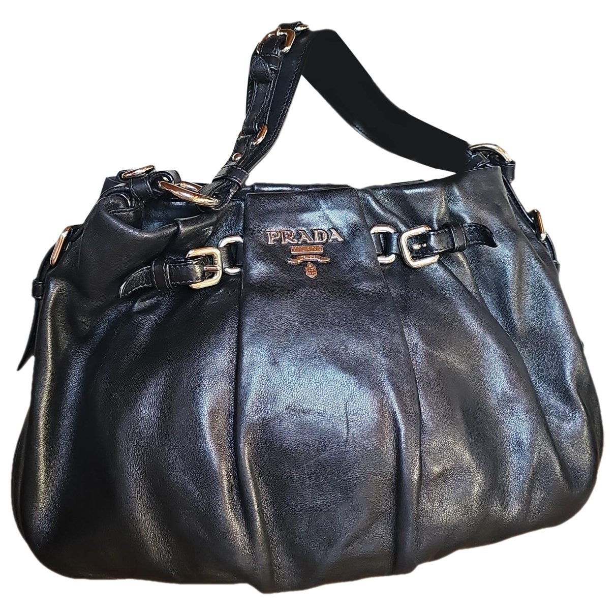 Leather handbag