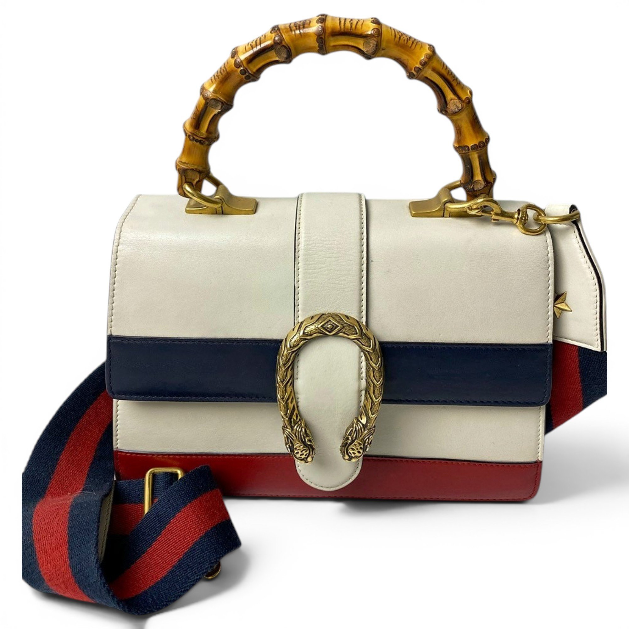 Dionysus Bamboo leather handbag