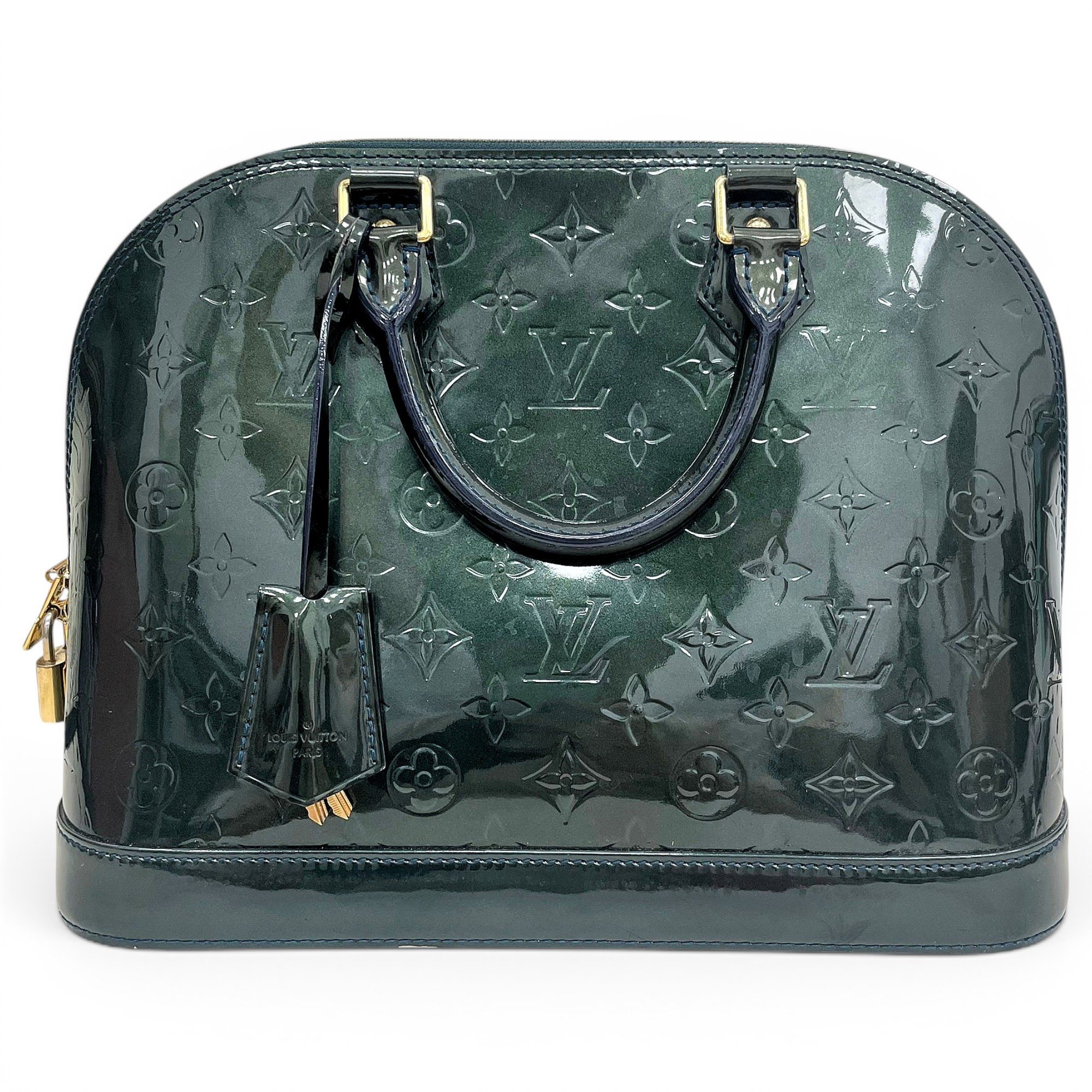Alma patent leather handbag