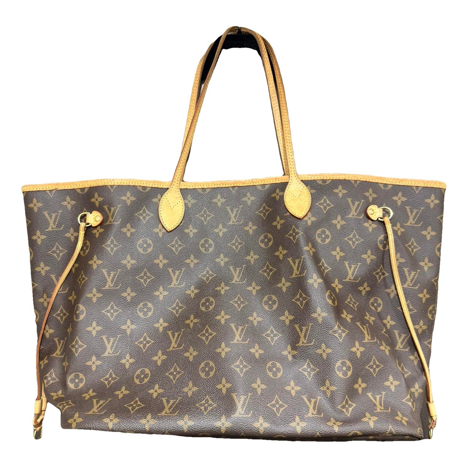 Neverfull leather tote
