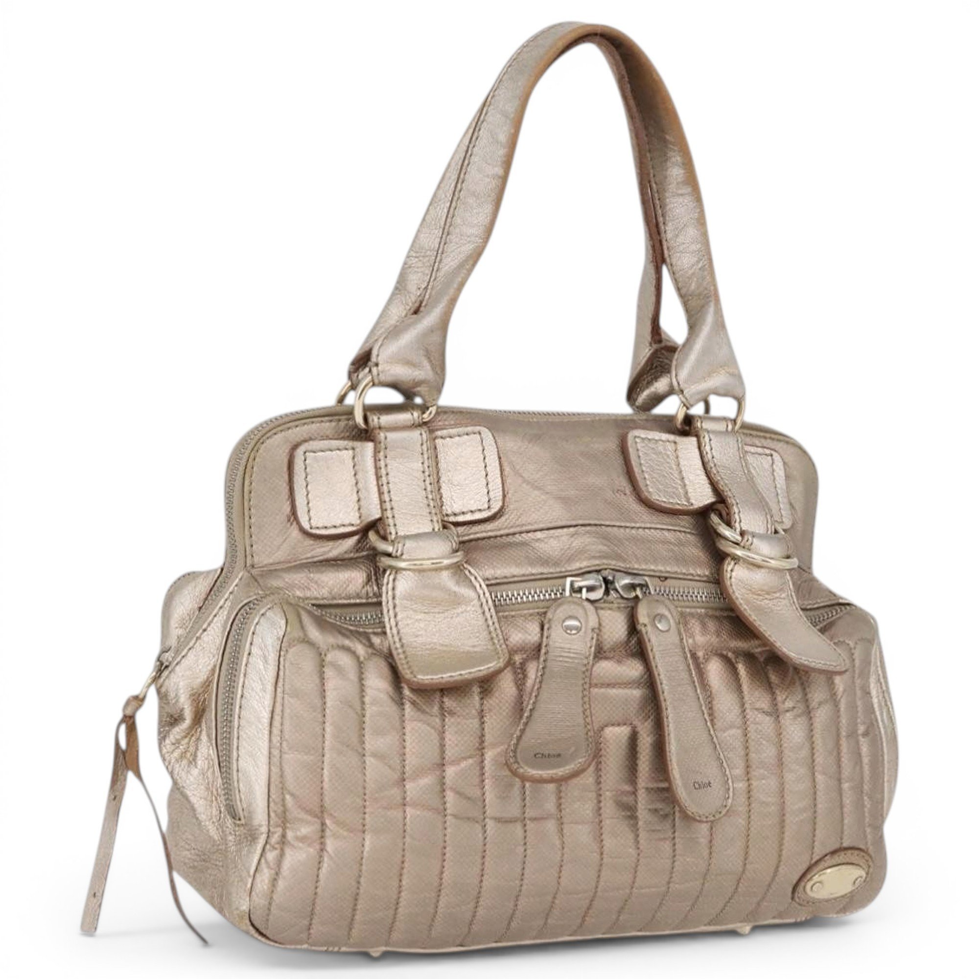 Leather handbag