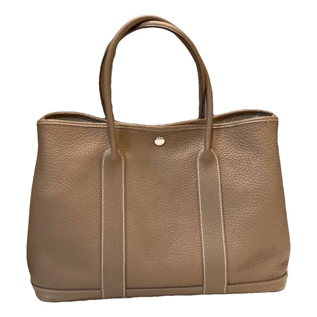 Hermes Garden Party leather tote