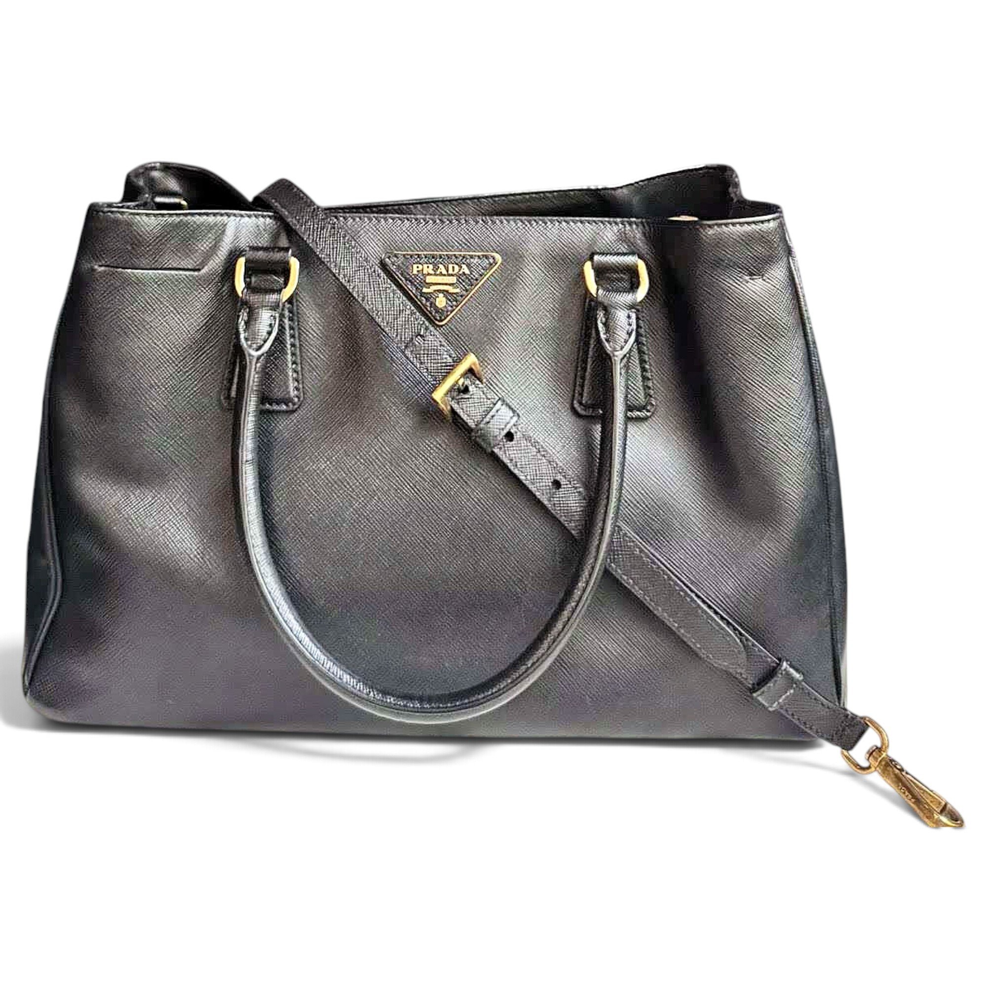 Galleria leather handbag
