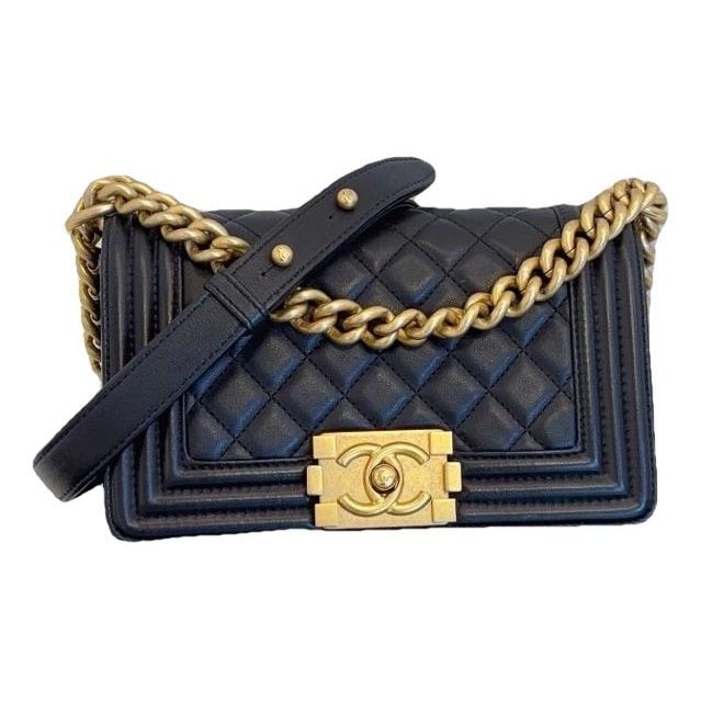 Boy leather crossbody bag