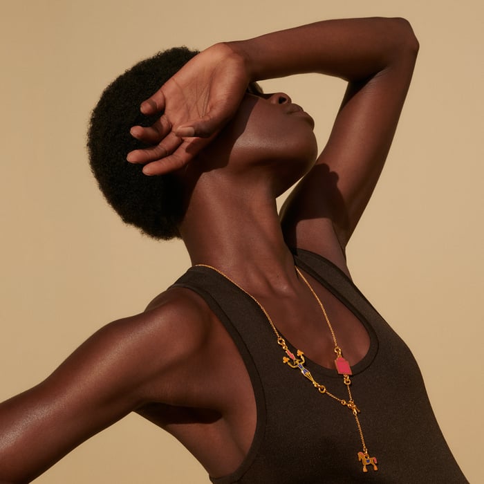 Casaque Cheval Necklace