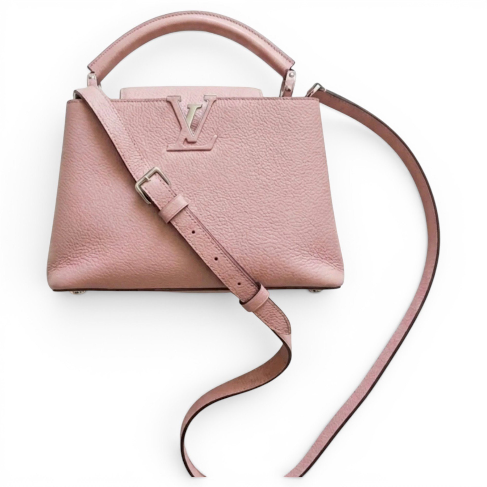 Capucines leather handbag