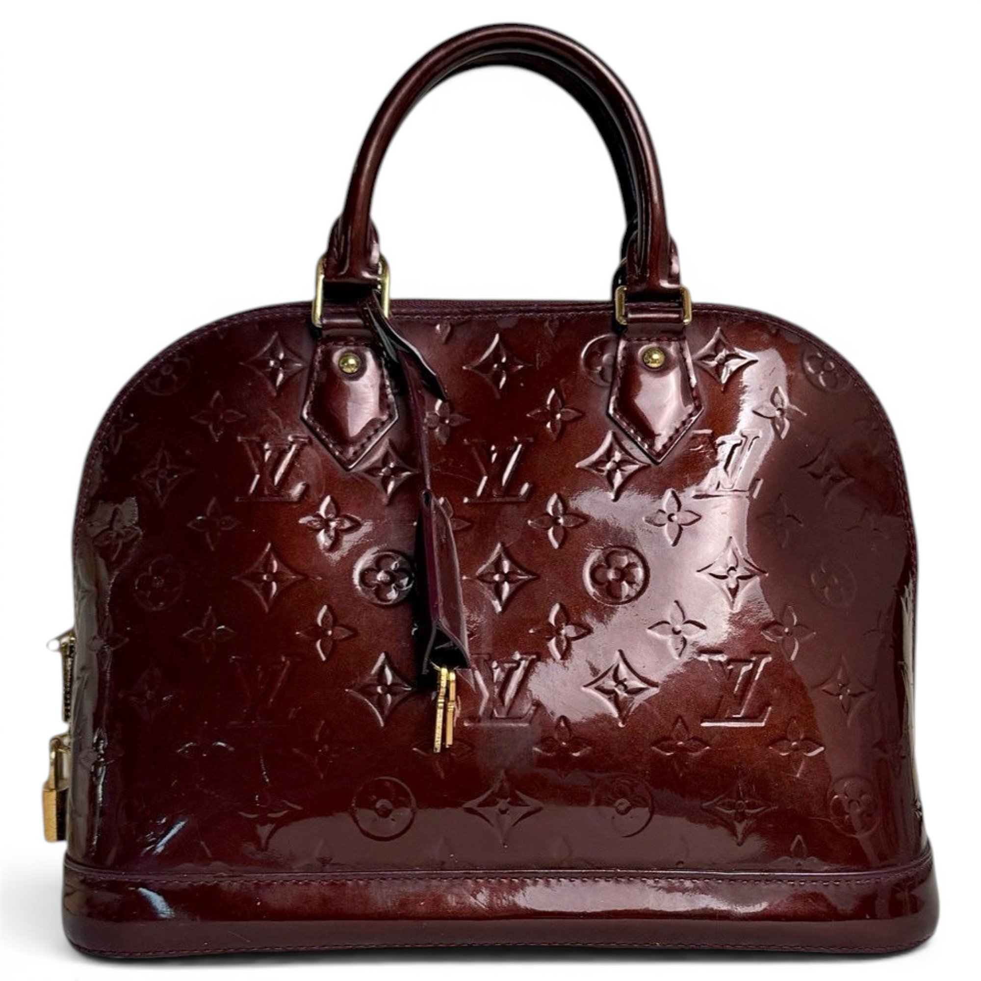 Alma leather handbag