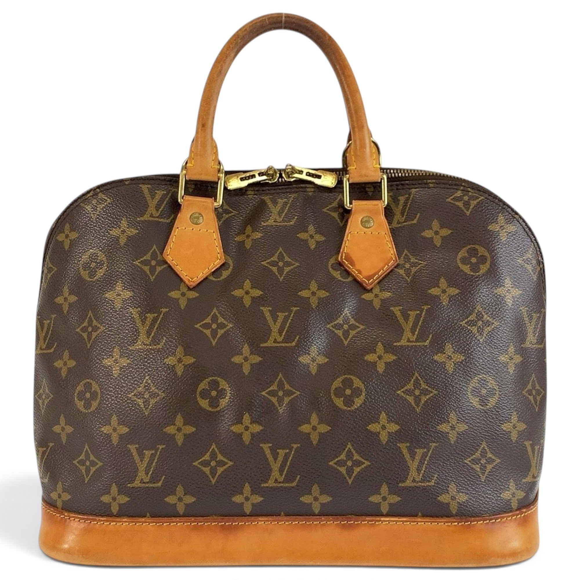 Alma leather handbag