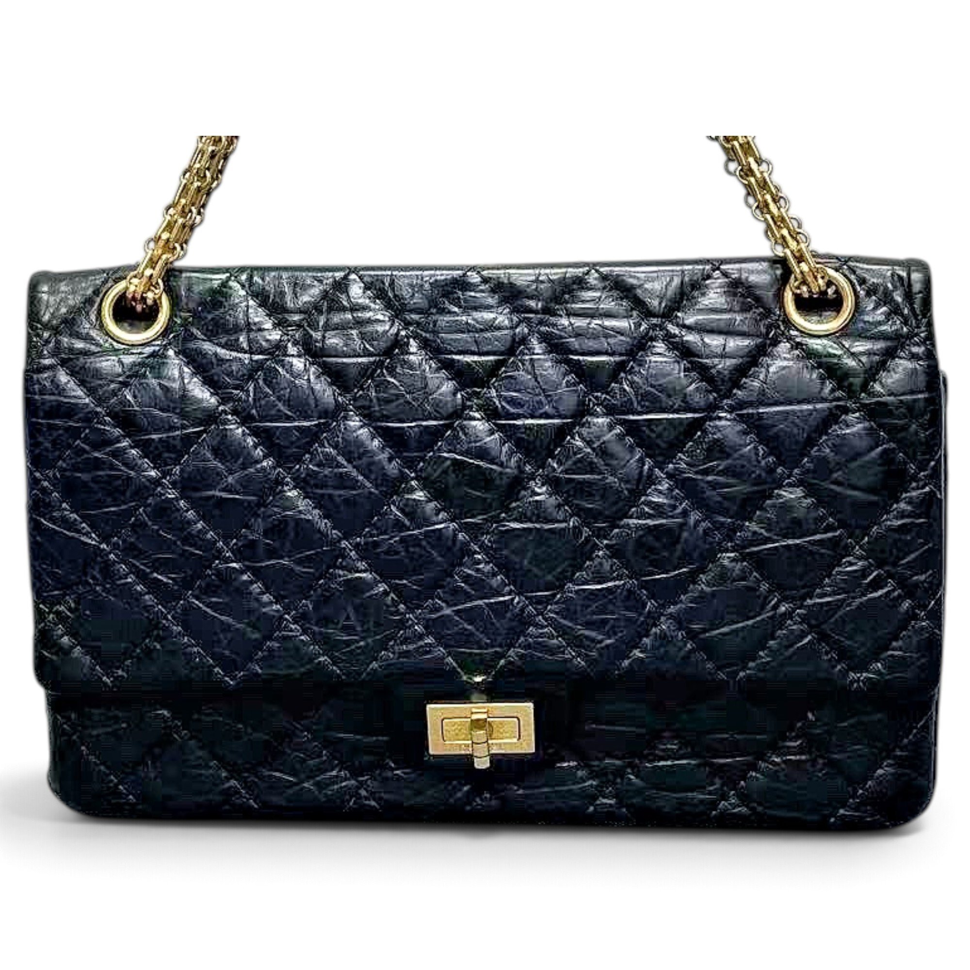 2.55 leather handbag