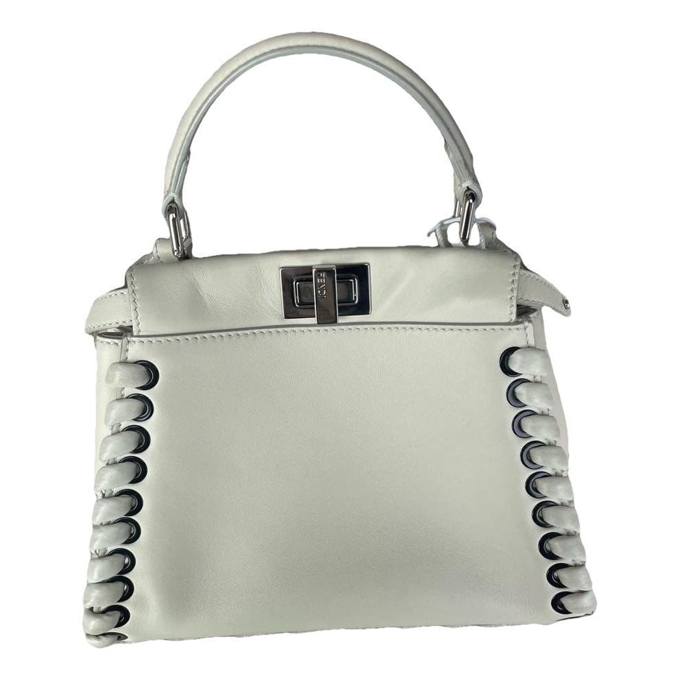 Peekaboo leather handbag