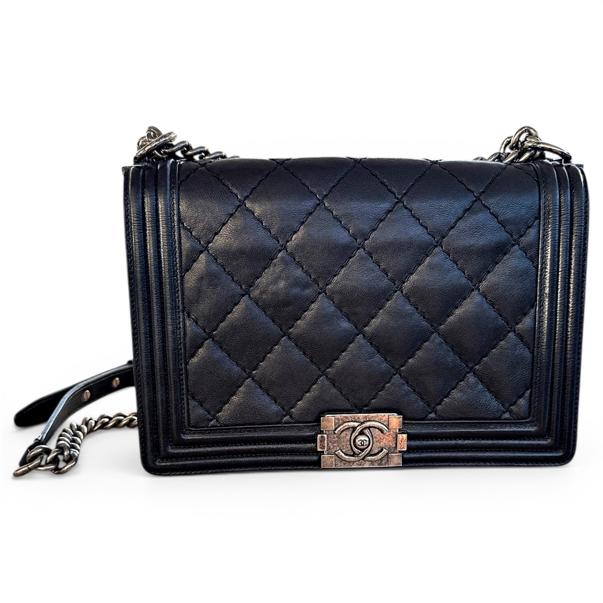 Boy leather handbag
