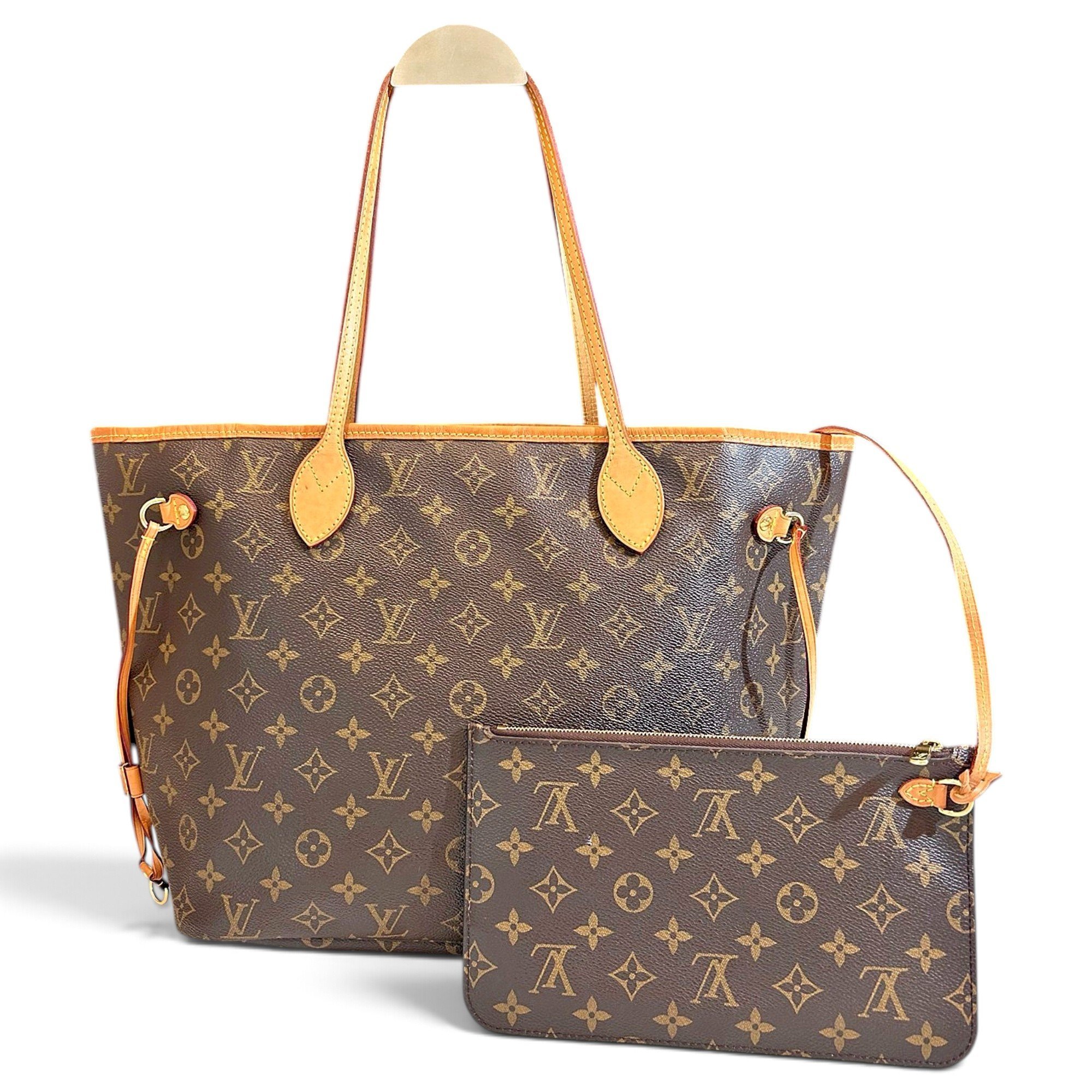 Neverfull leather handbag