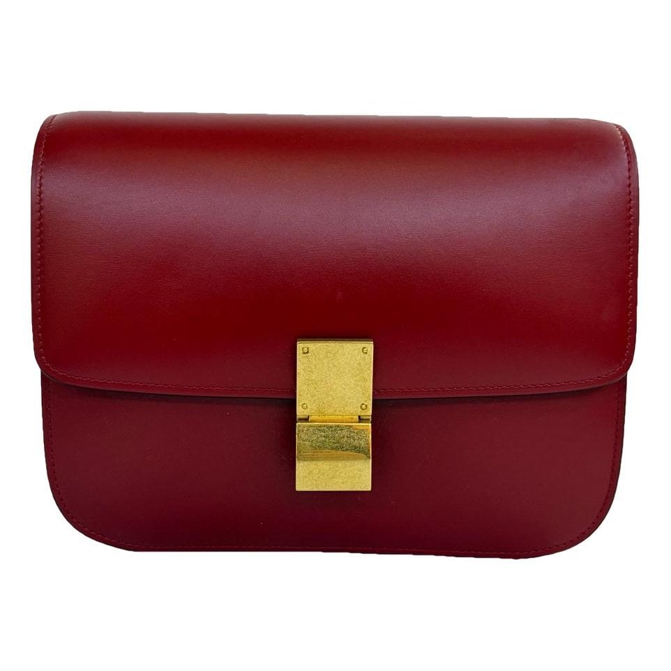 Classic leather handbag