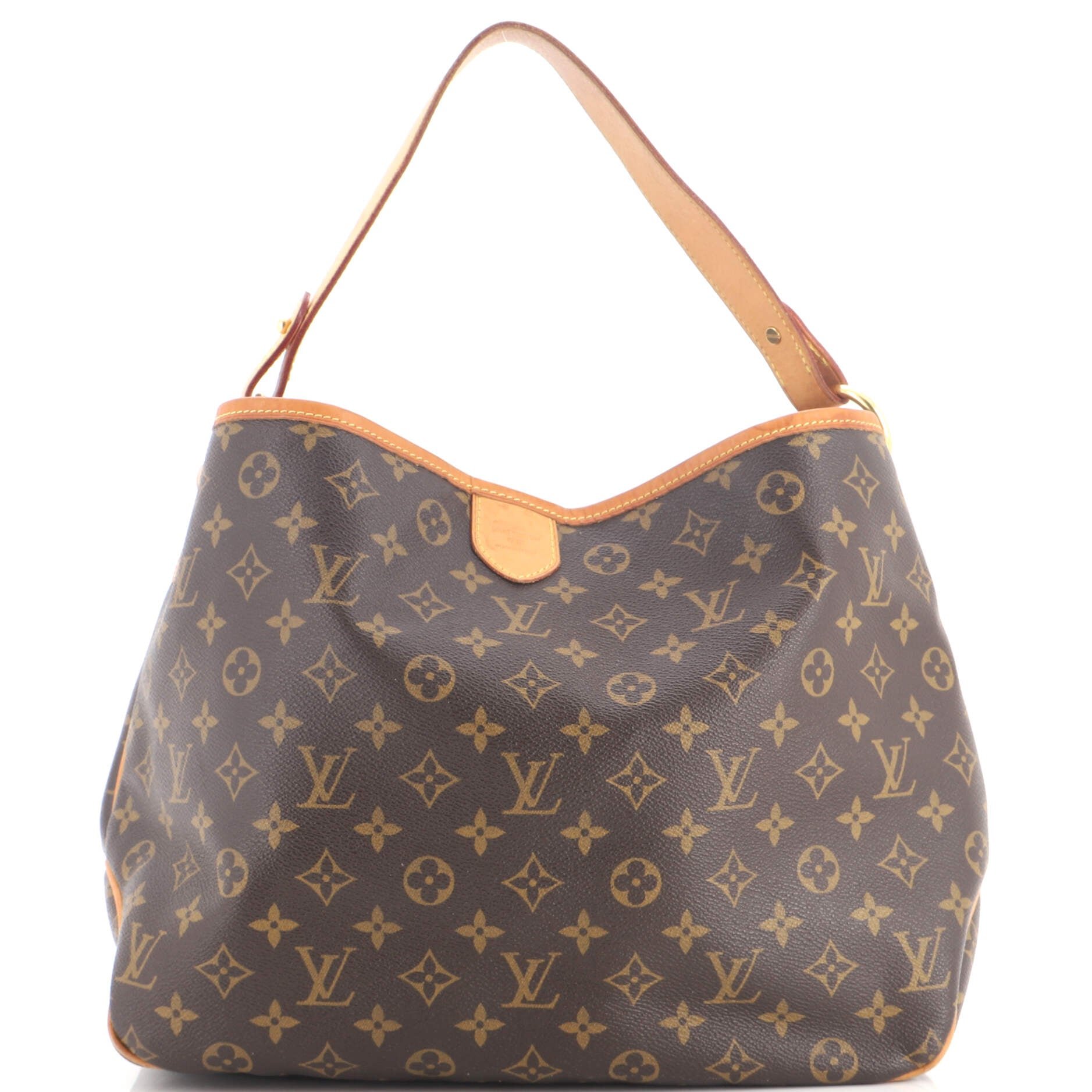 Delightful Handbag Monogram Canvas MM