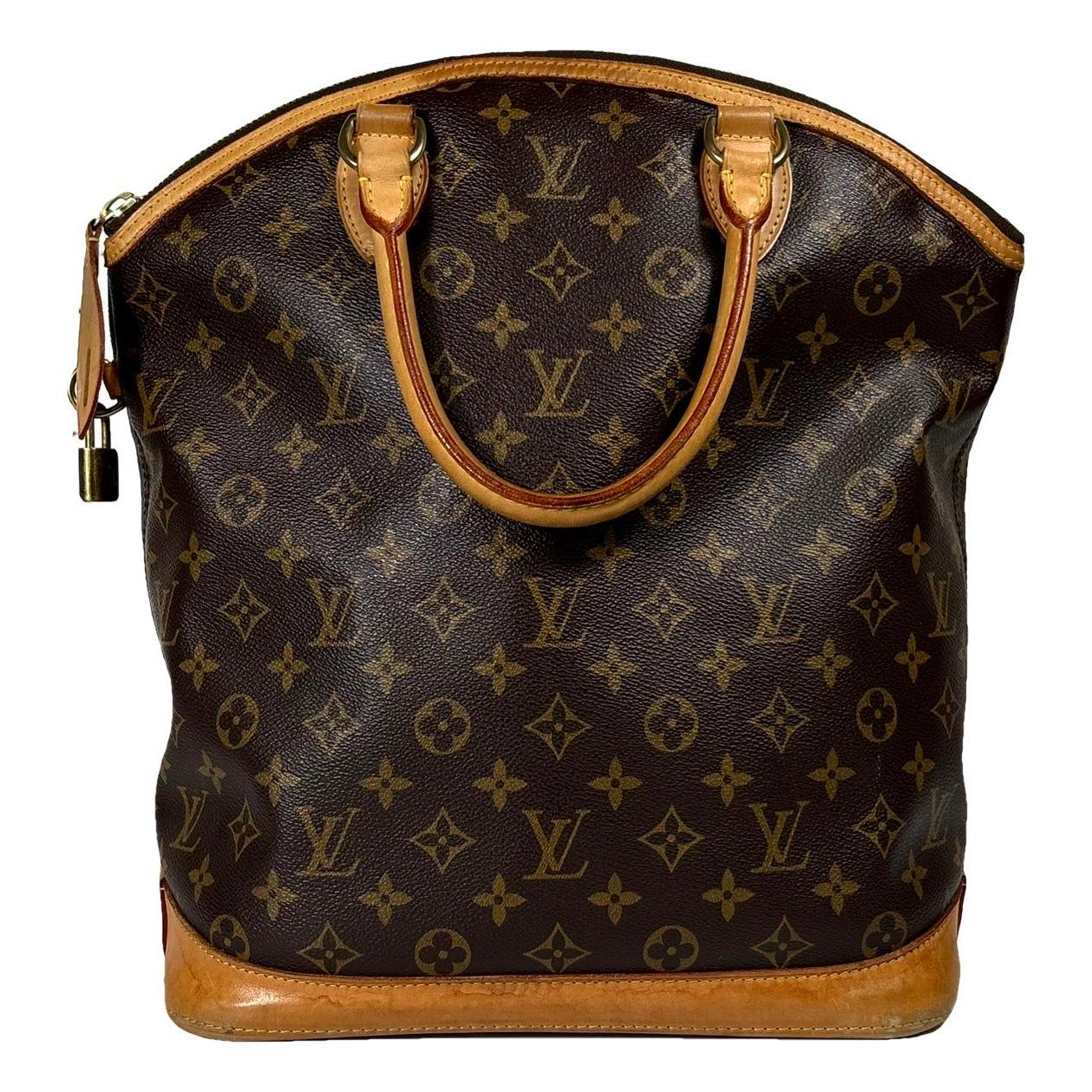 Lockit Vertical leather handbag