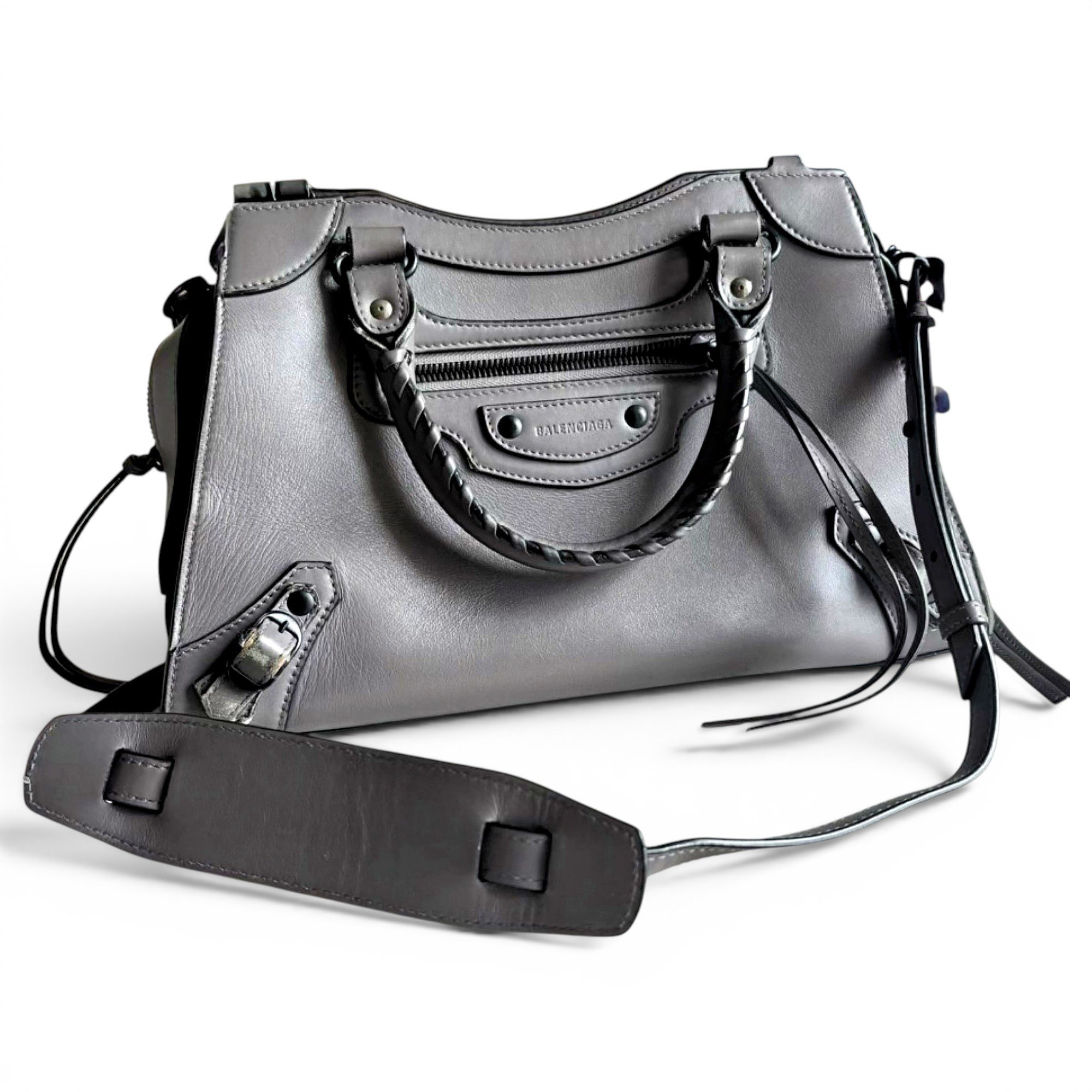 Neo Classic leather handbag