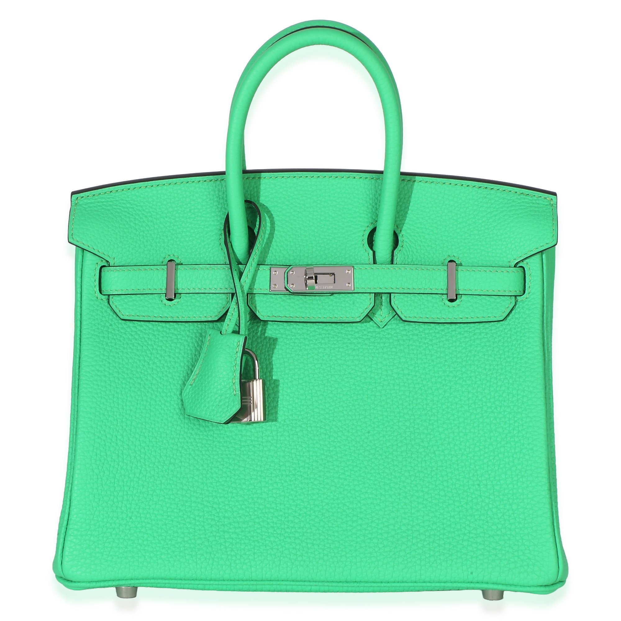 Birkin 25 leather handbag