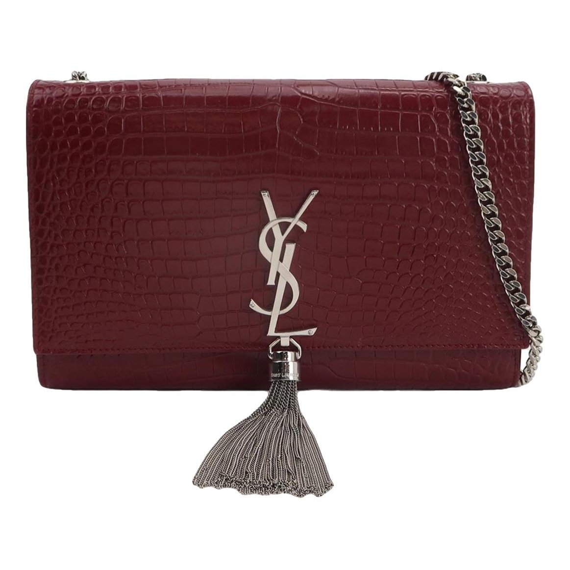 Pompom Kate leather handbag