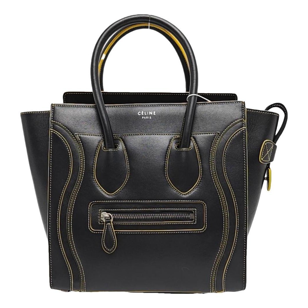 Luggage leather handbag