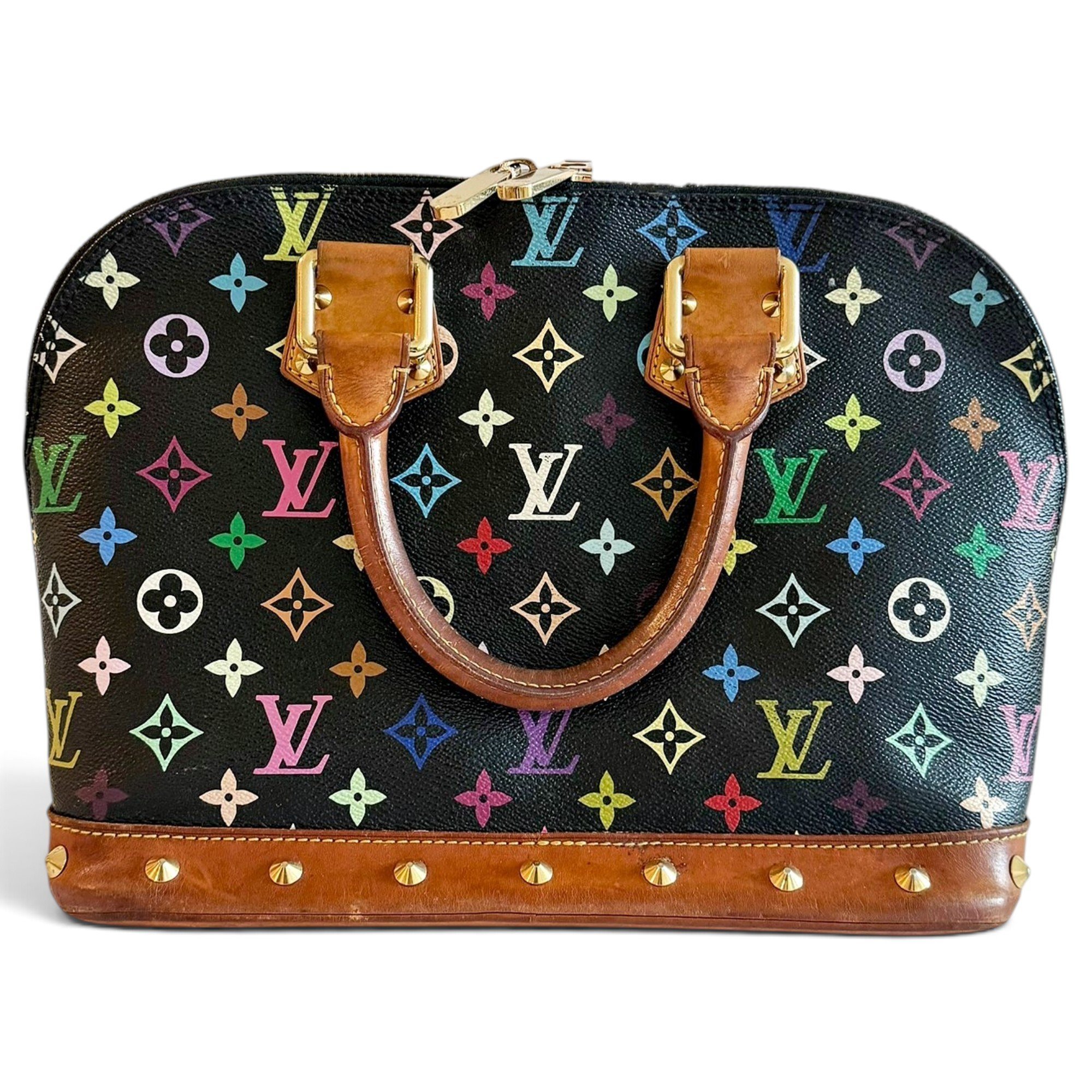 Alma leather handbag