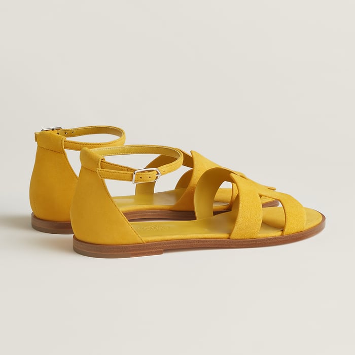 Jaune Bouton d'Or Santorini Sandal