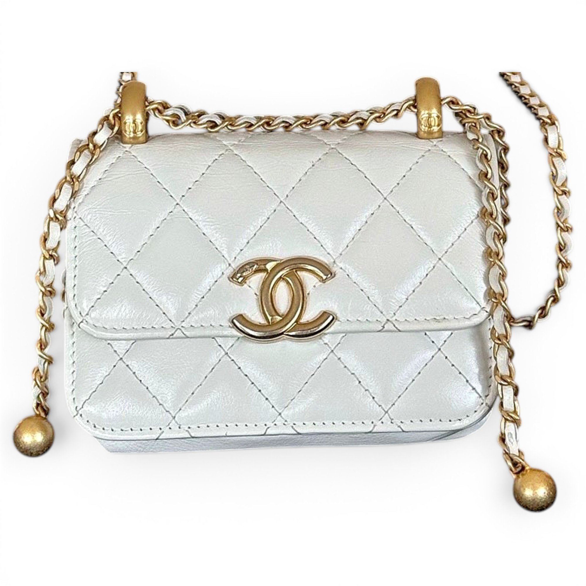 Wallet On Chain Timeless/Classique leather crossbody bag