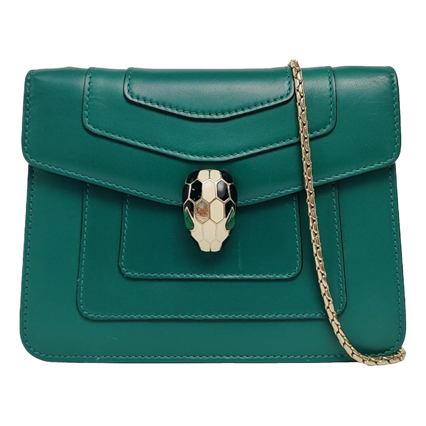 Serpenti leather crossbody bag