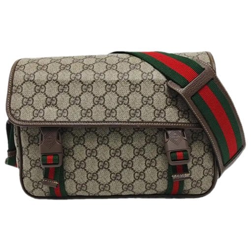 Ophidia GG Supreme leather crossbody bag