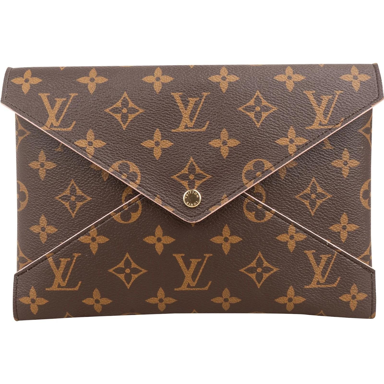Louis Vuitton Kirigami leather clutch bag