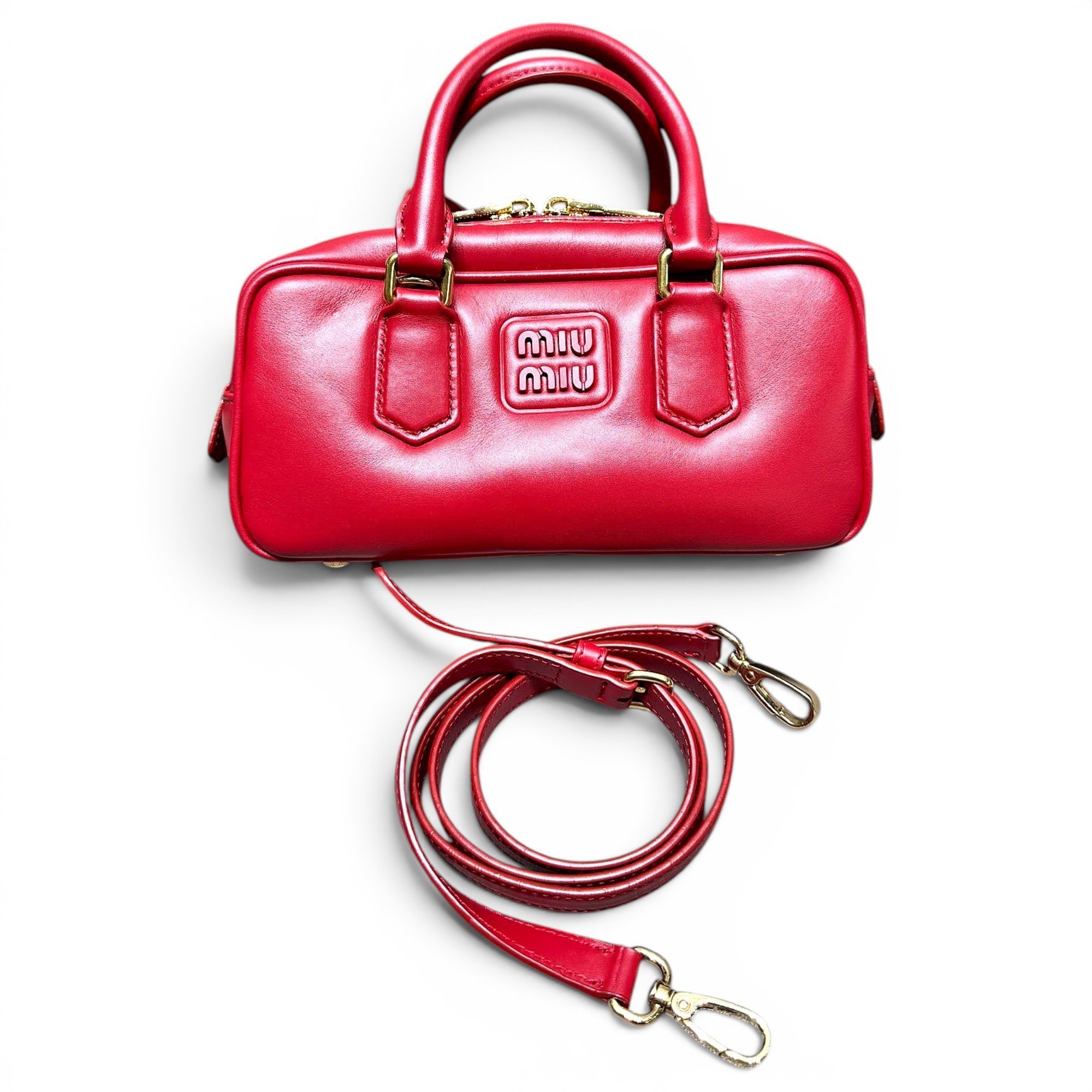 Arcadie leather handbag