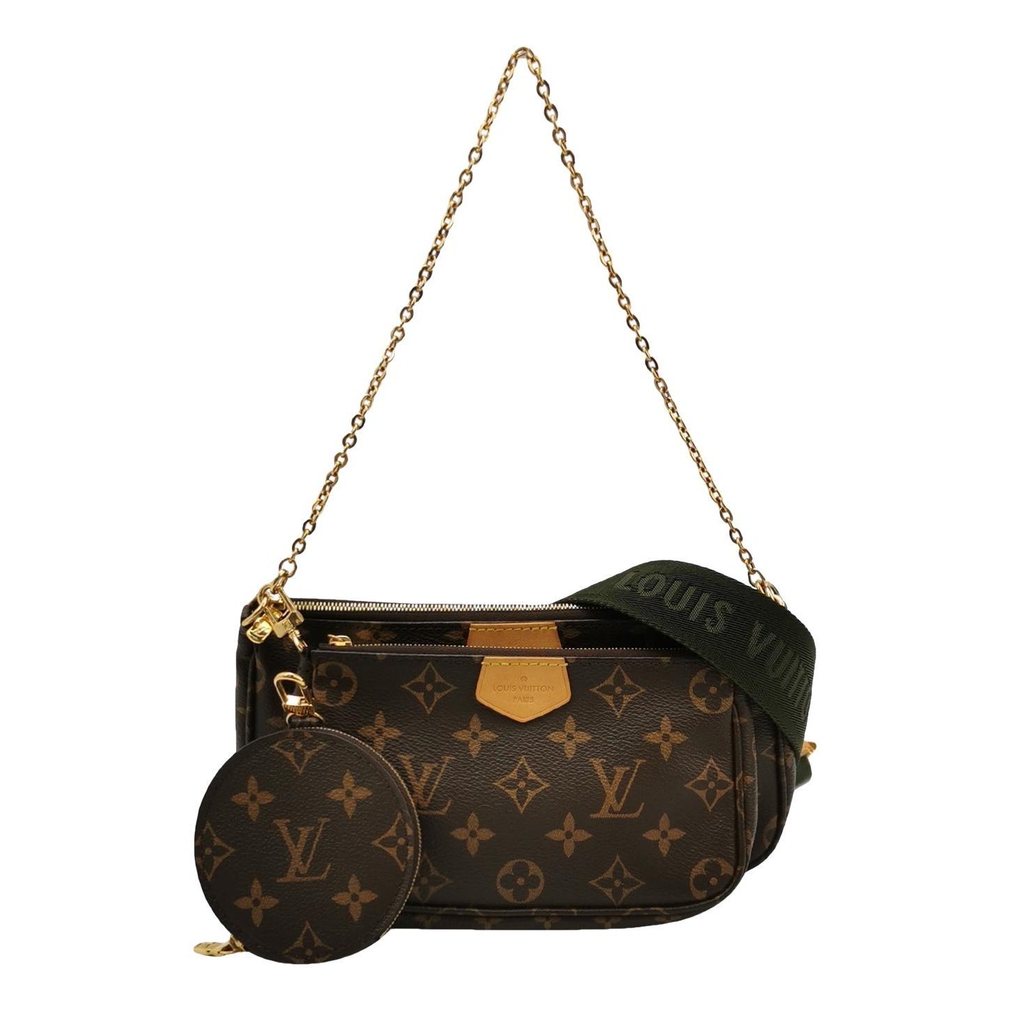 Multi Pochette Accessoires leather handbag