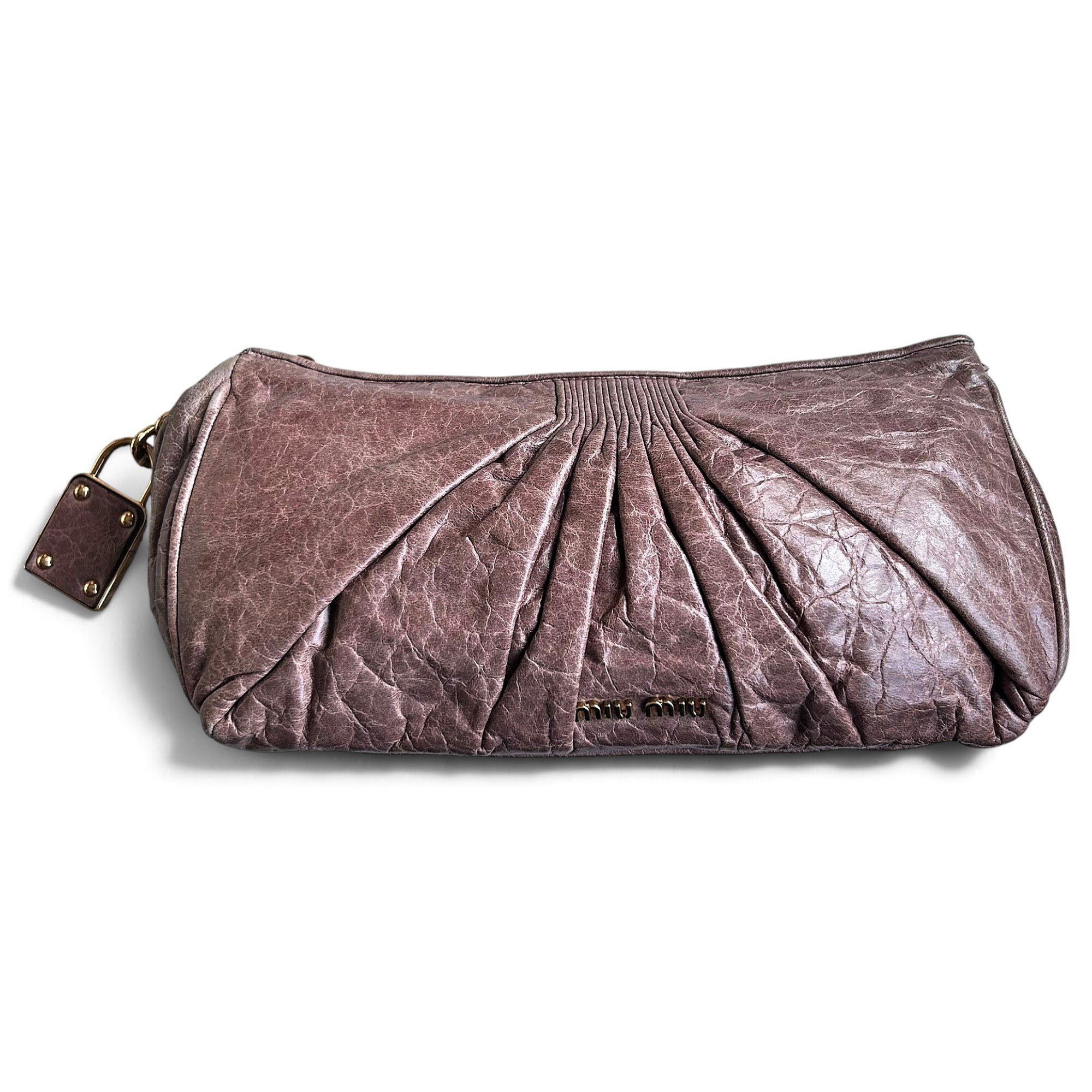Miu Miu Leather clutch bag