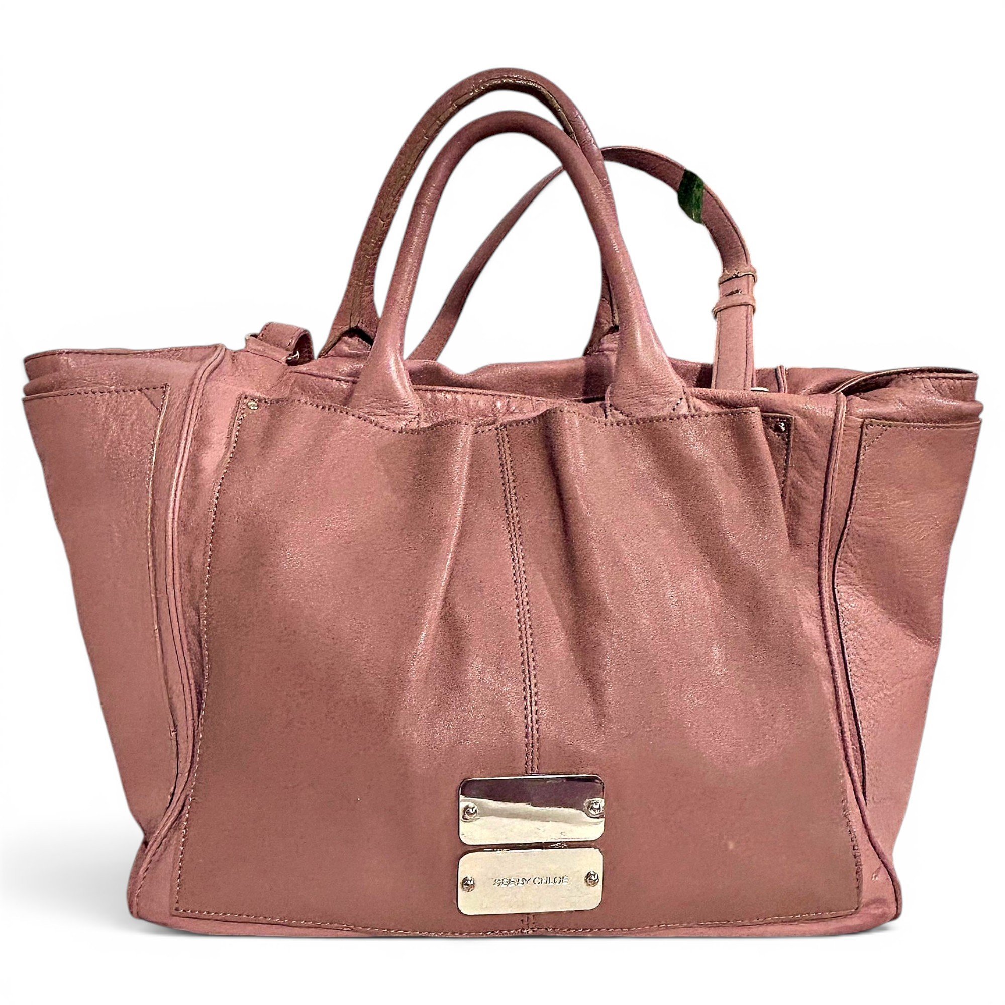 Leather handbag