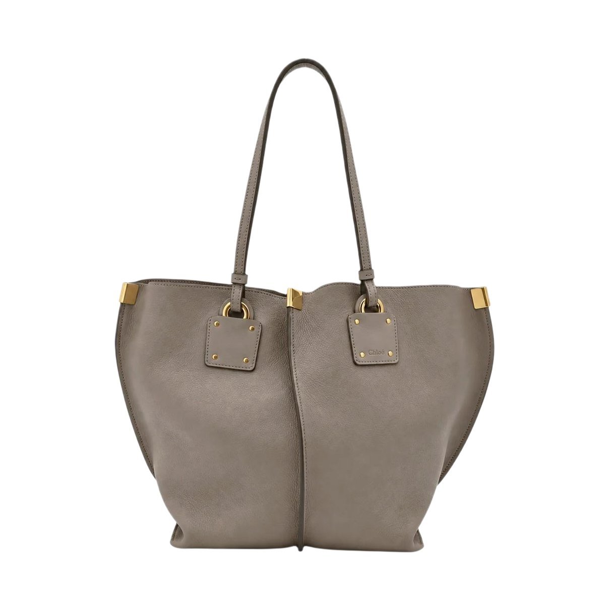 Leather tote