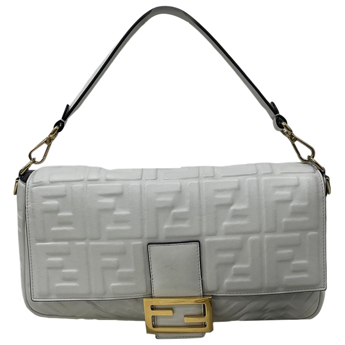 Baguette leather handbag