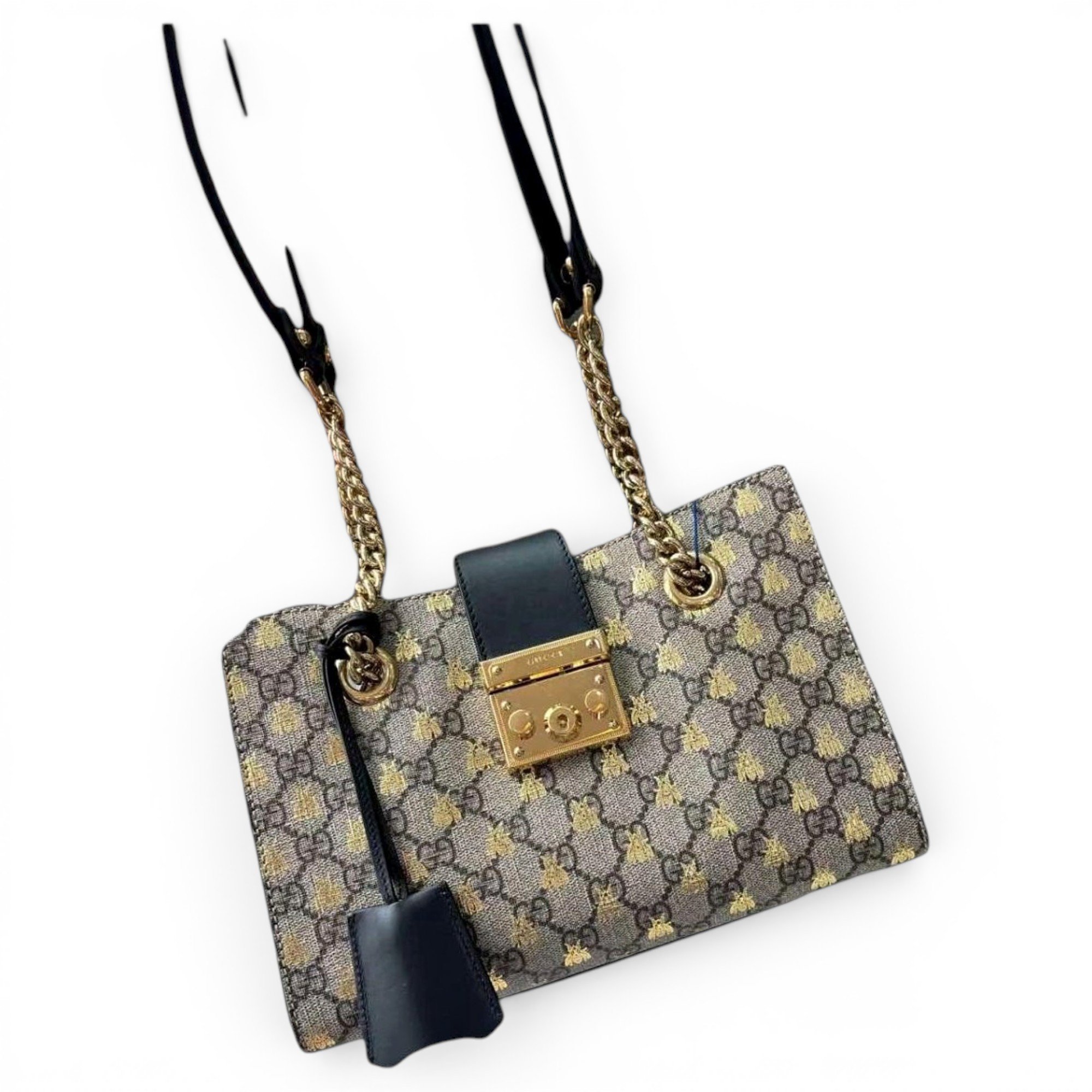 Padlock cloth handbag
