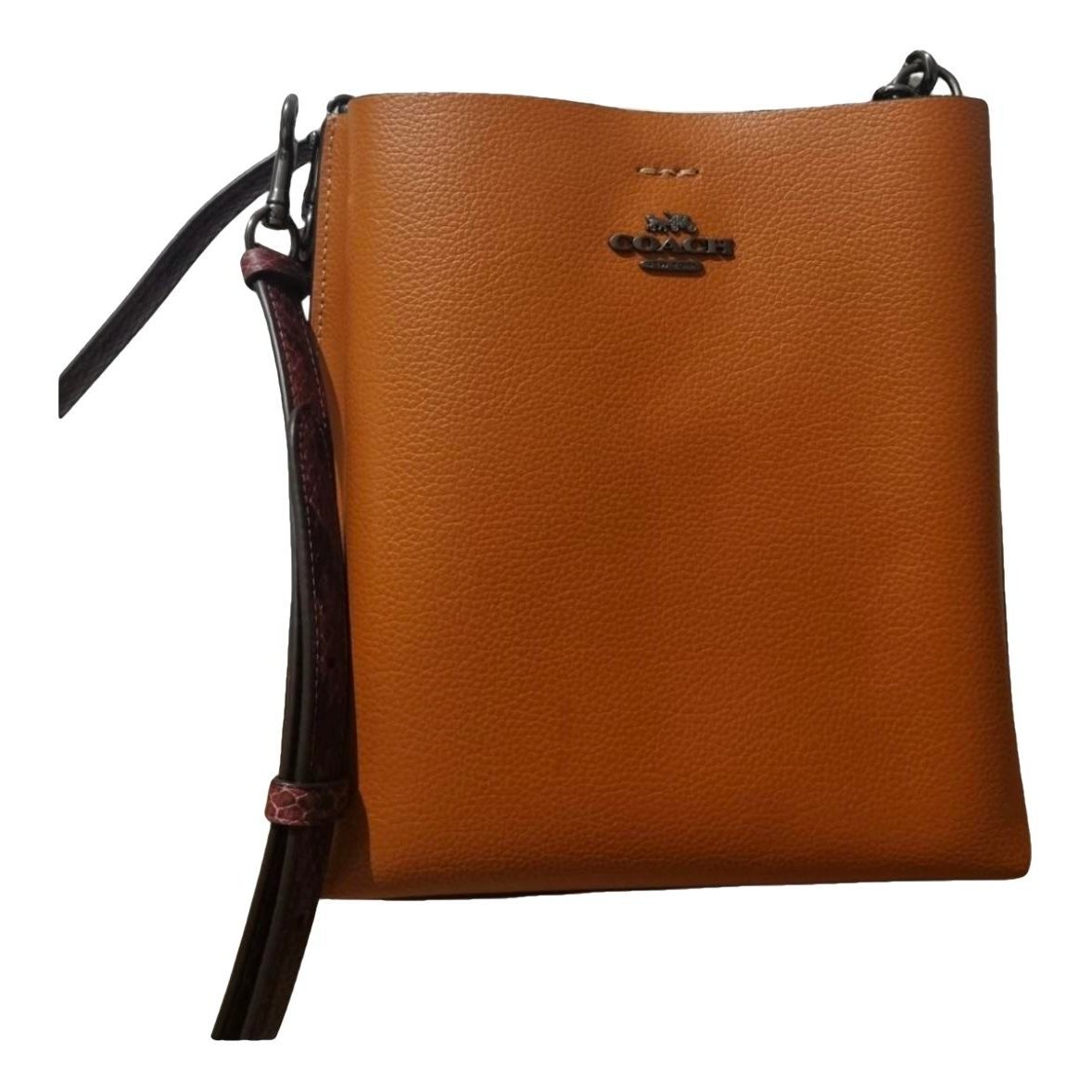 Leather crossbody bag
